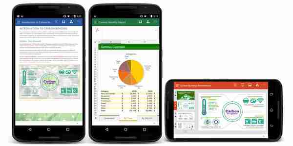 Microsoft uvolnil Office pro Android. Zatím je zdarma